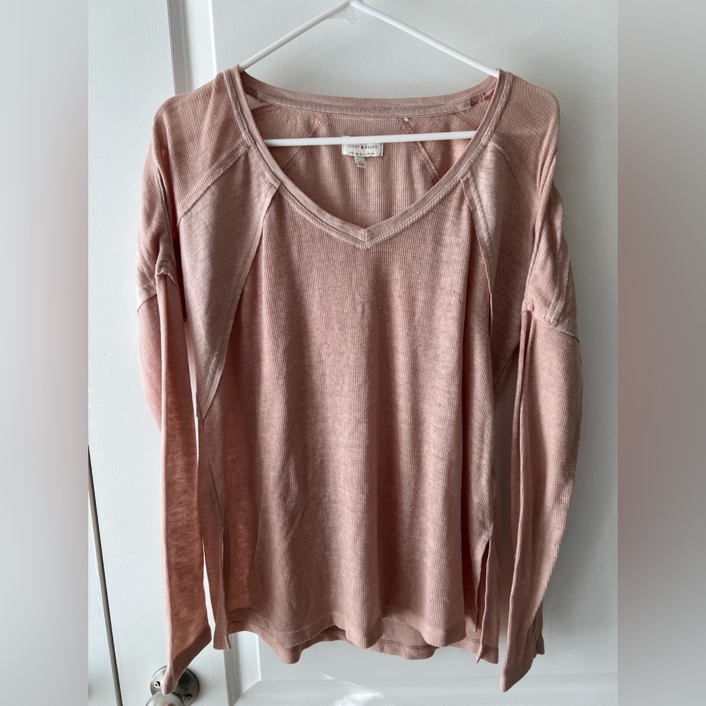 Lucky Brand Blush Long Sleeve Tee